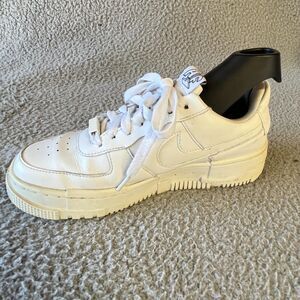 Nike Air Force 1 Pixel Sneakers Mens 8 White Chunky Shoe